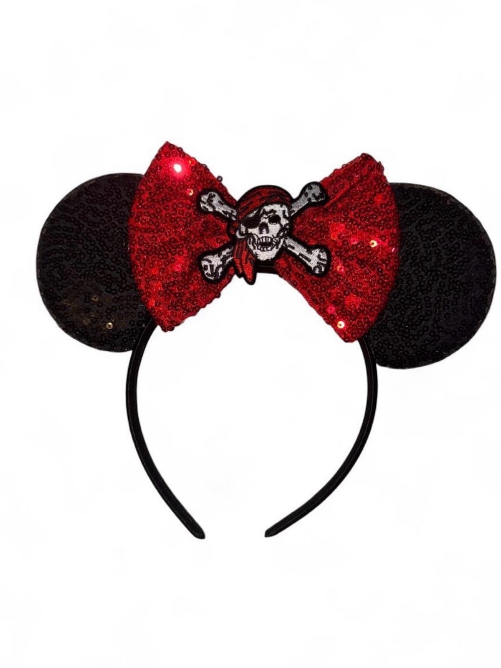 2 Matching Pairs of Disney Like Ears- Pirates of the Caribbean Theme Ears